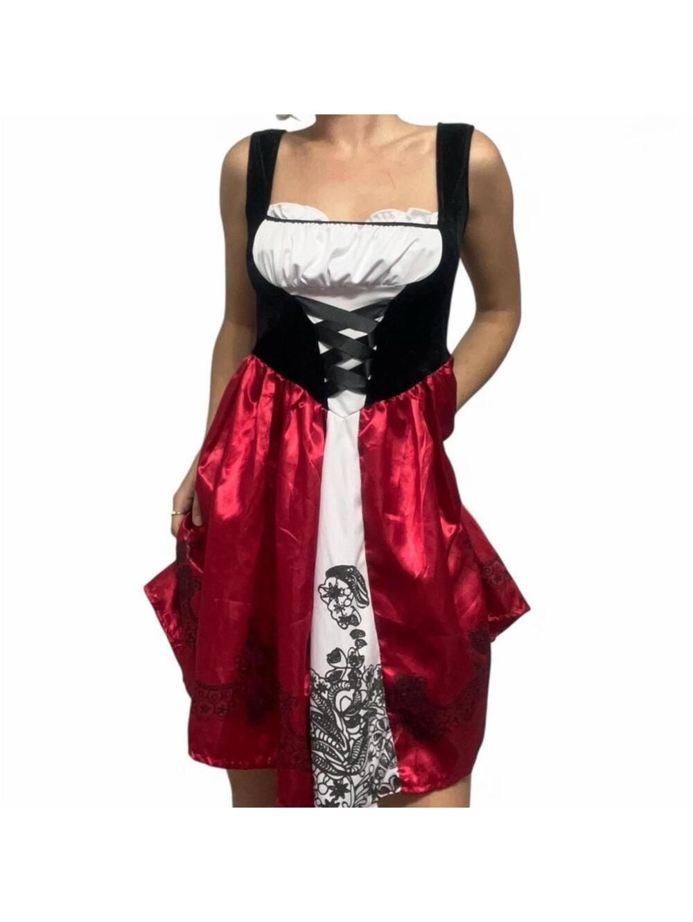 German Dirndl Dress Costume Heidi Bier-Maid | Women’s Size Medium